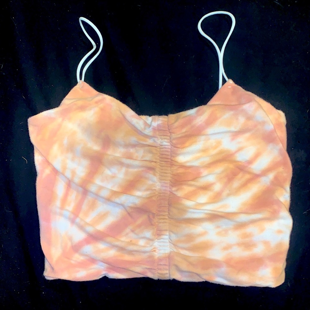 Pink Tie Dye Cropped Cami Size XS
